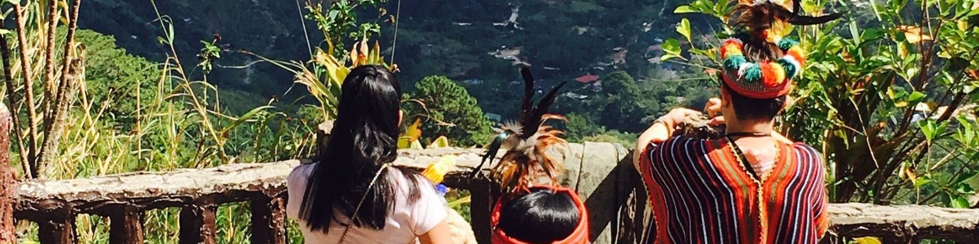 Mines view park is an overlook park on the northeastern outskirts of Baguio City in the Philippines.The park overlooks the mining town of Itogon particularly the gold and copper mines oh Benguet Corporation and offers a glimpse of Amburayan Valley( Wiki)