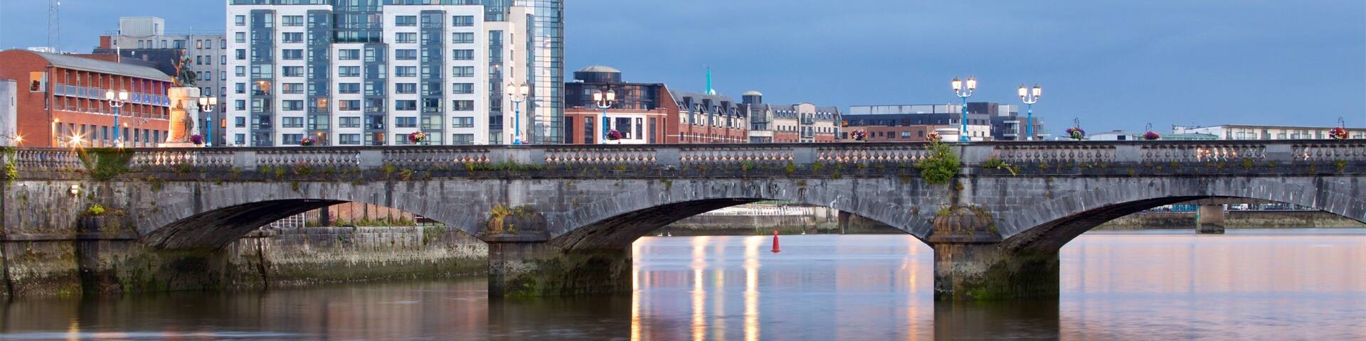 Limerick which includes a bridge and a river or creek
