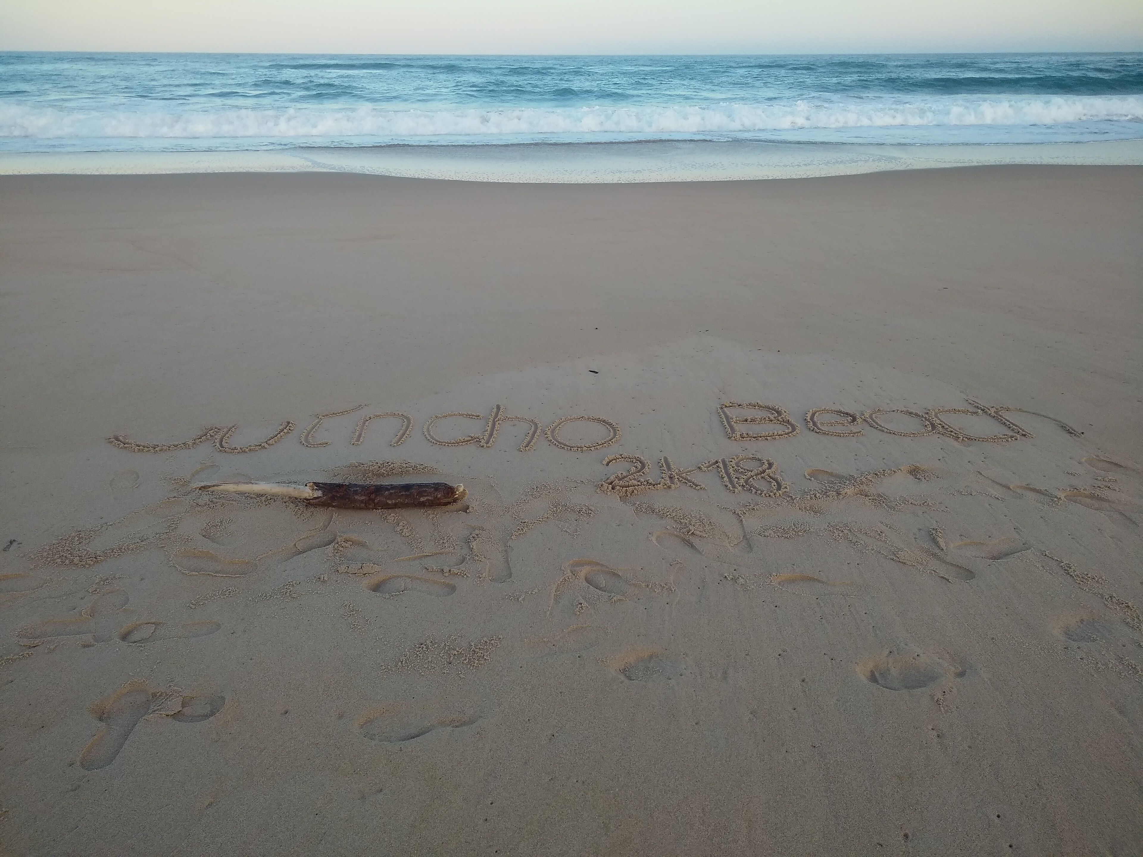 Praia do Guincho ao nascer do sol