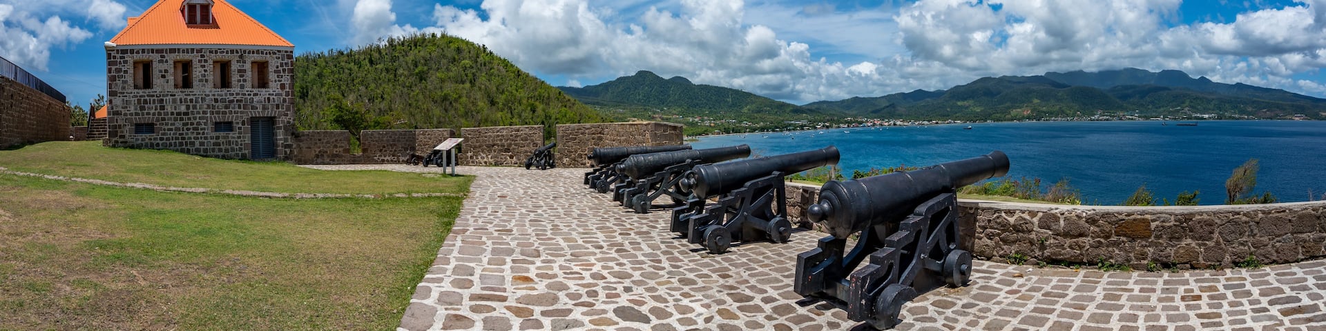 Fort Shirley Views around the caribbean island of Dominica West indies