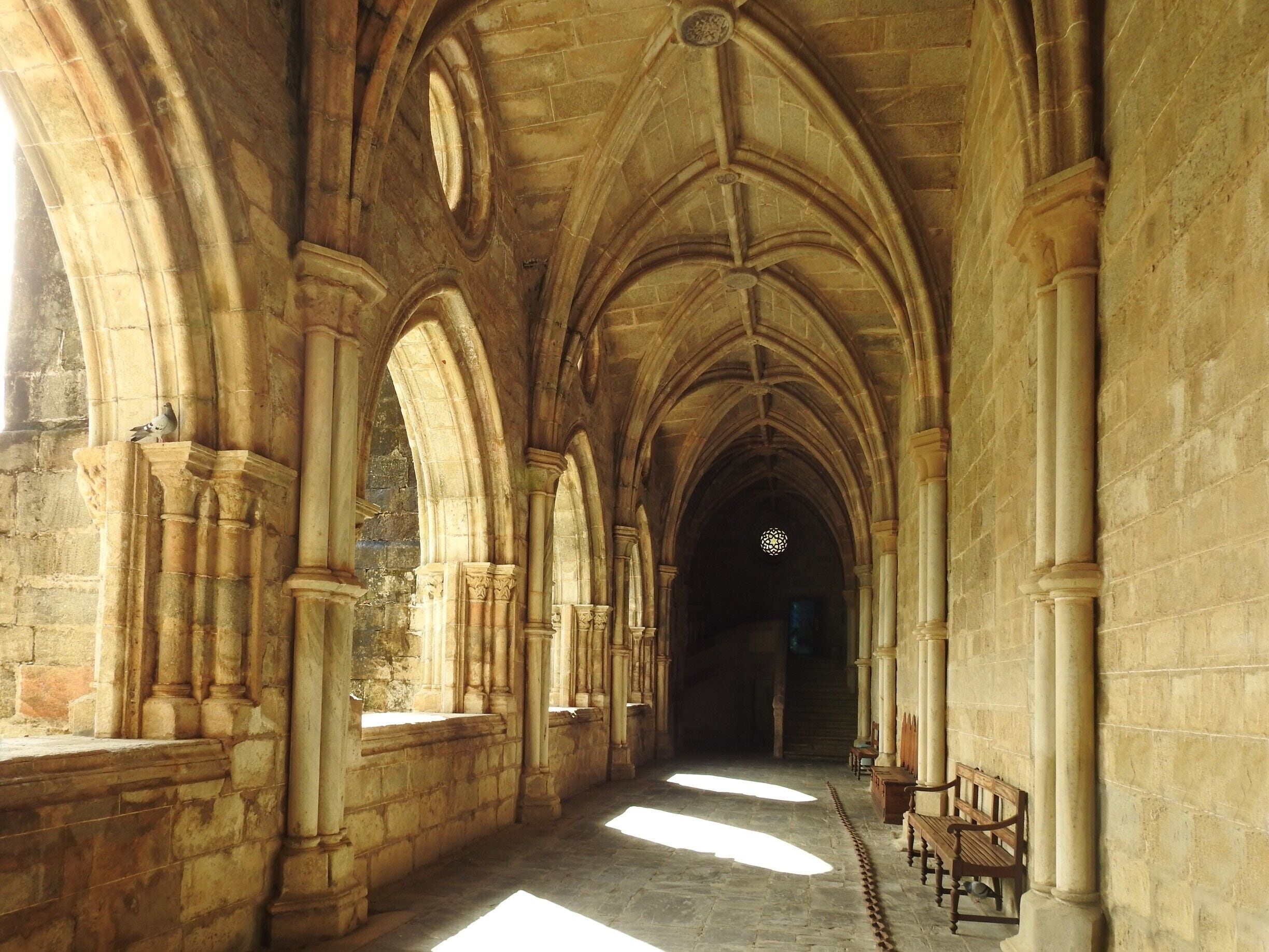 #Catedral #CatedralDeEvora #Cathedral
Catedral de Évora

A Catedral de Évora, ou simplesmente Sé de Évora, teve sua construção iniciada no final do século XII e terminada em meados do século XIII. Posteriormente sofreu várias melhorias e teve acrescentados diversos itens como capela-mor, púlpito, baptistério, etc. Foi construída marcando a transição do estilo Românico para o estilo Gótico. O portal de entrada é ladeado por belas esculturas dos apóstolos. A fachada principal tem duas torres diferentes. Apenas uma tem sinos. Uma visita ao telhado é recomendada para se ver detalhes da construção e apreciar a bela vista que se tem de lá de cima.