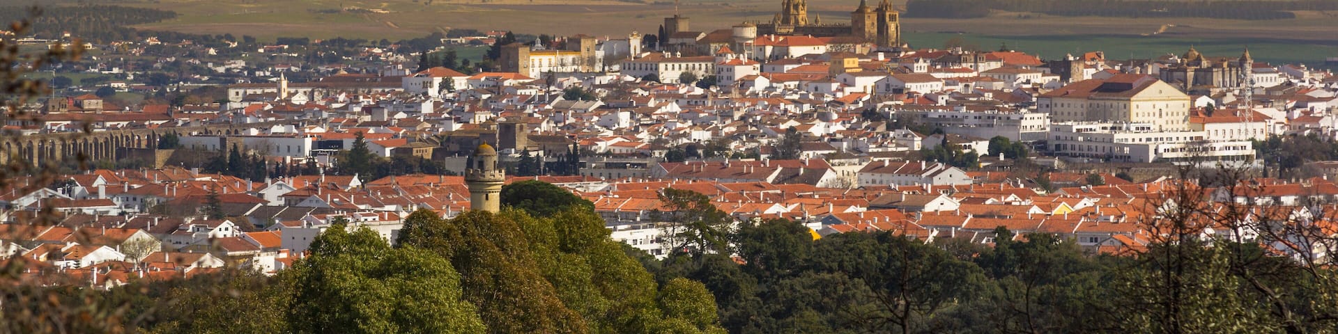 The charming city of Evora in the south of Portugal