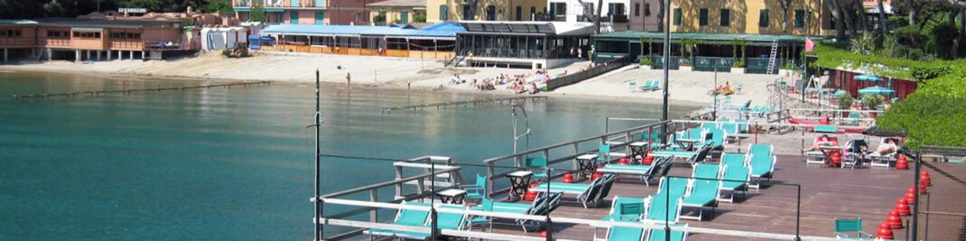 Spiaggia di Paraggi, Paraggi GE, Liguria, Italy