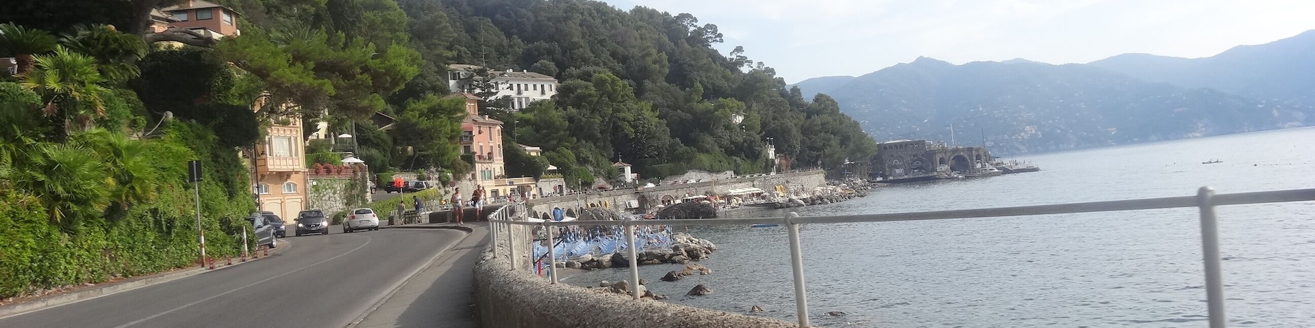 August 2016 in Santa Margherita Ligure. Punta Pedale.