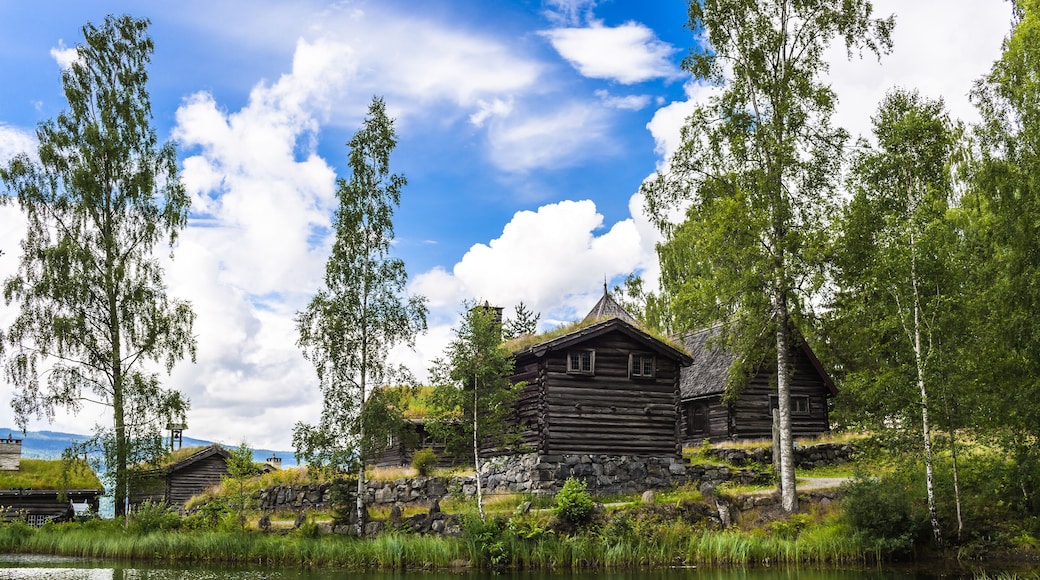 Ethnographic Museum Maihaugen is one of the most visited tourist attractions in Lillehammer, Norway.; Shutterstock ID 505226341