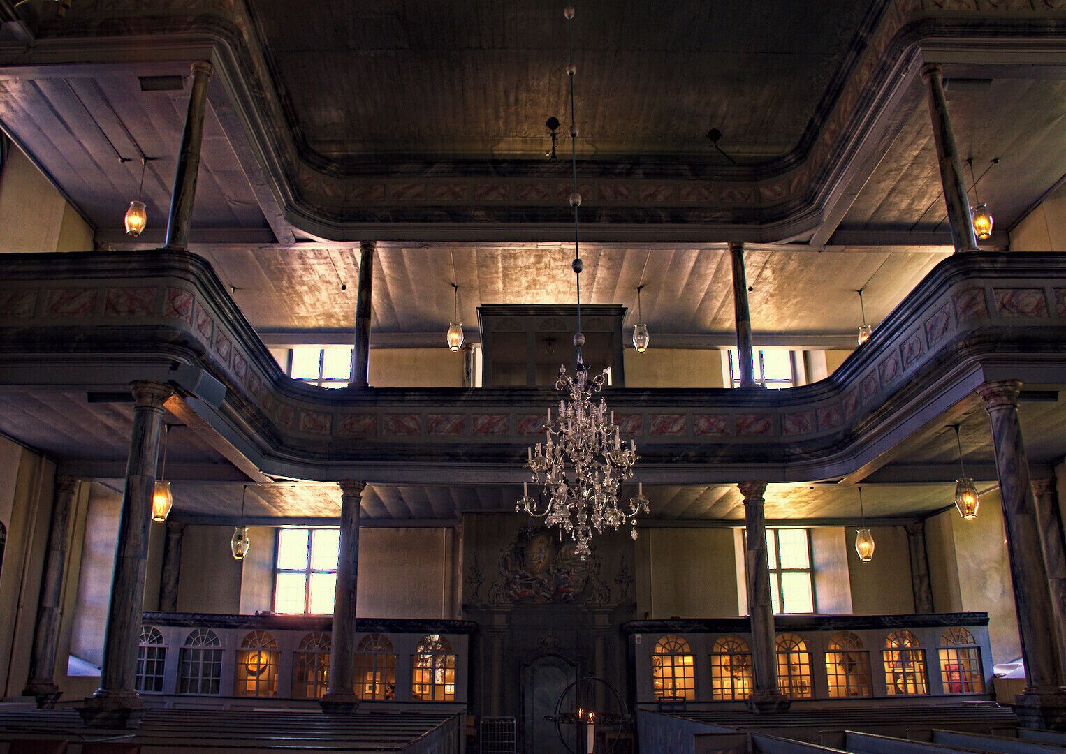 Balcony of Kongsbergs Cathedral