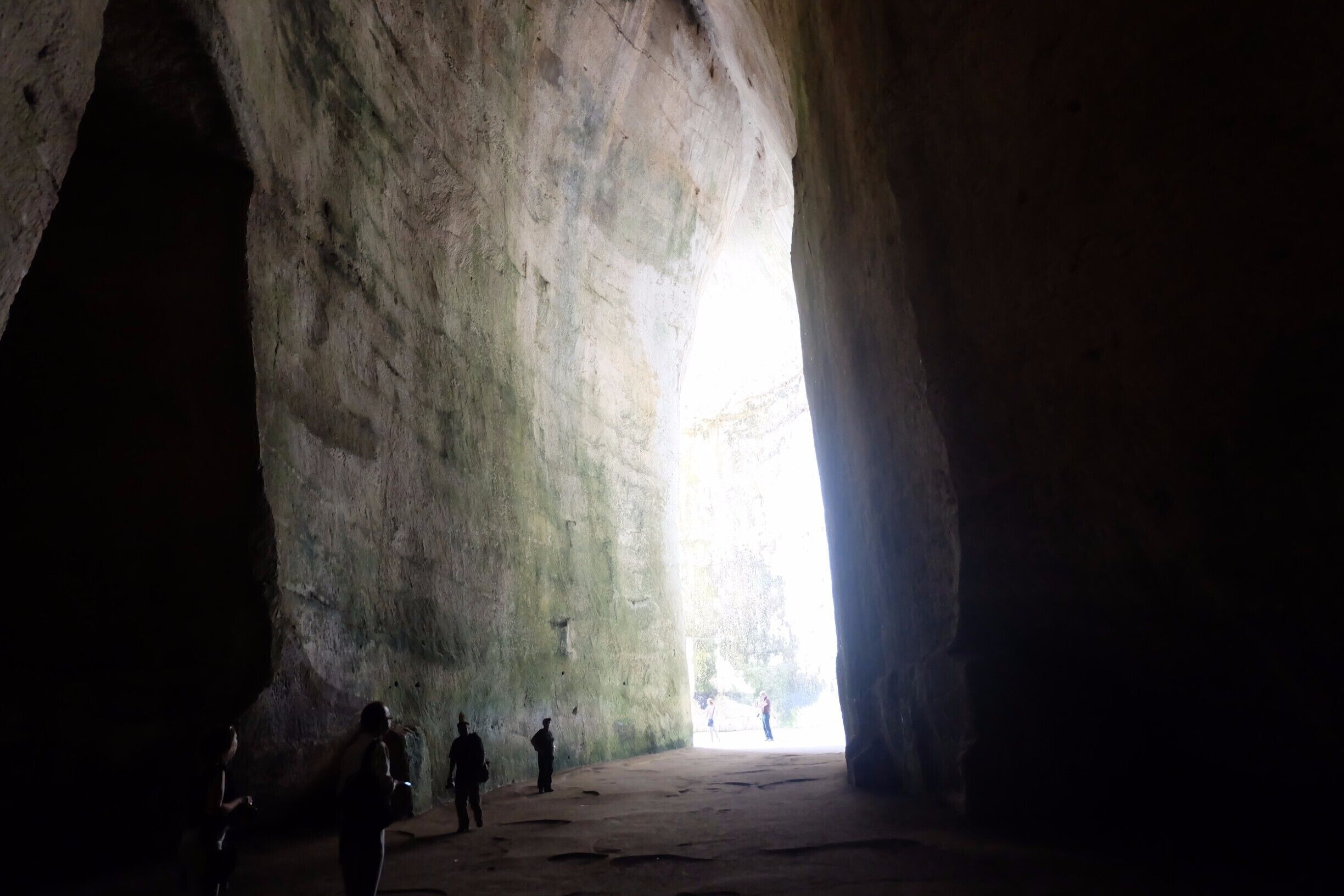 Ear of Dionysius from inside. One of the most famous targets on #Sicily. Bit overrated for me to be honest.