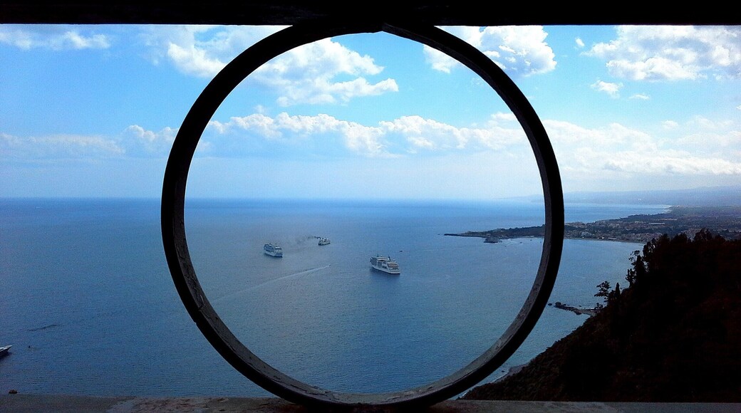 Taormina - beautiful view of the sky and the sea.
#BVSBlue #blue