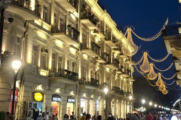 Nizami street is one of the main (shopping) streets in Baku. #Azerbaijan #TroveOnTuesday