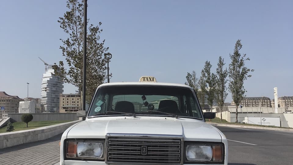 #Azerbaijan 🇦🇿 #Baku #Globalization #Old #Taxi #Workinprogress #Asia #Europe