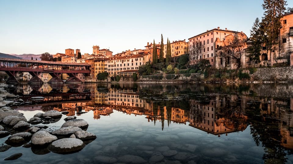 Sunset over bassano!