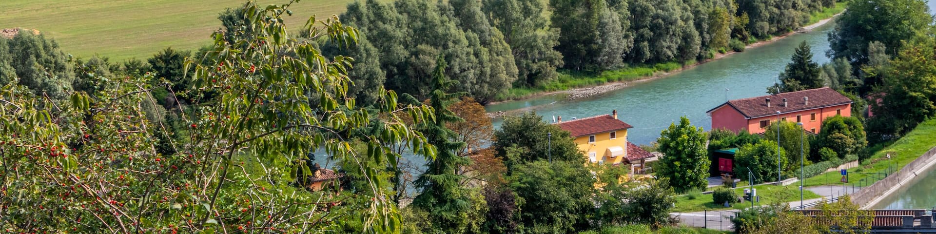 View from Bussolengo on Pescantina, Veneto, Italy, Europe; Shutterstock ID 1577501281; Purchase Order: -
