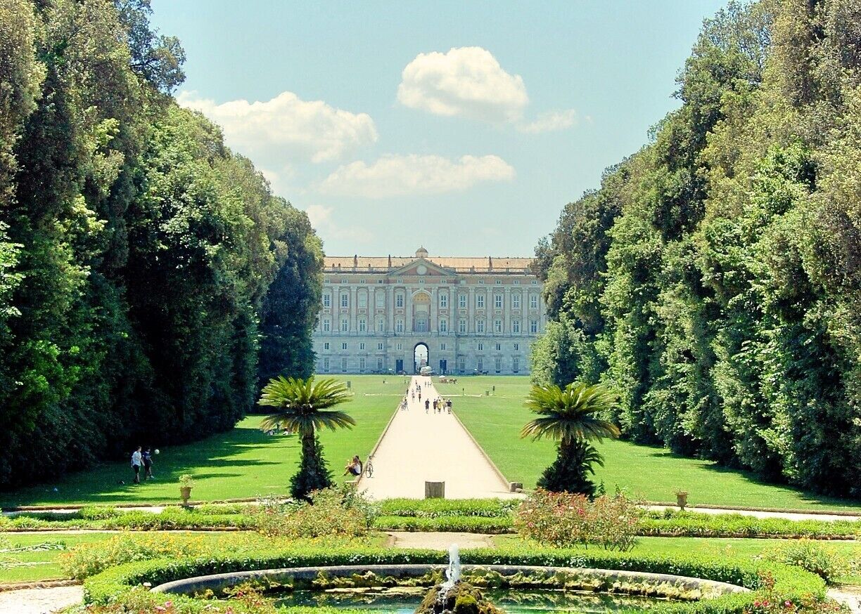 The Royal Palace of Caserta is a former royal residence.