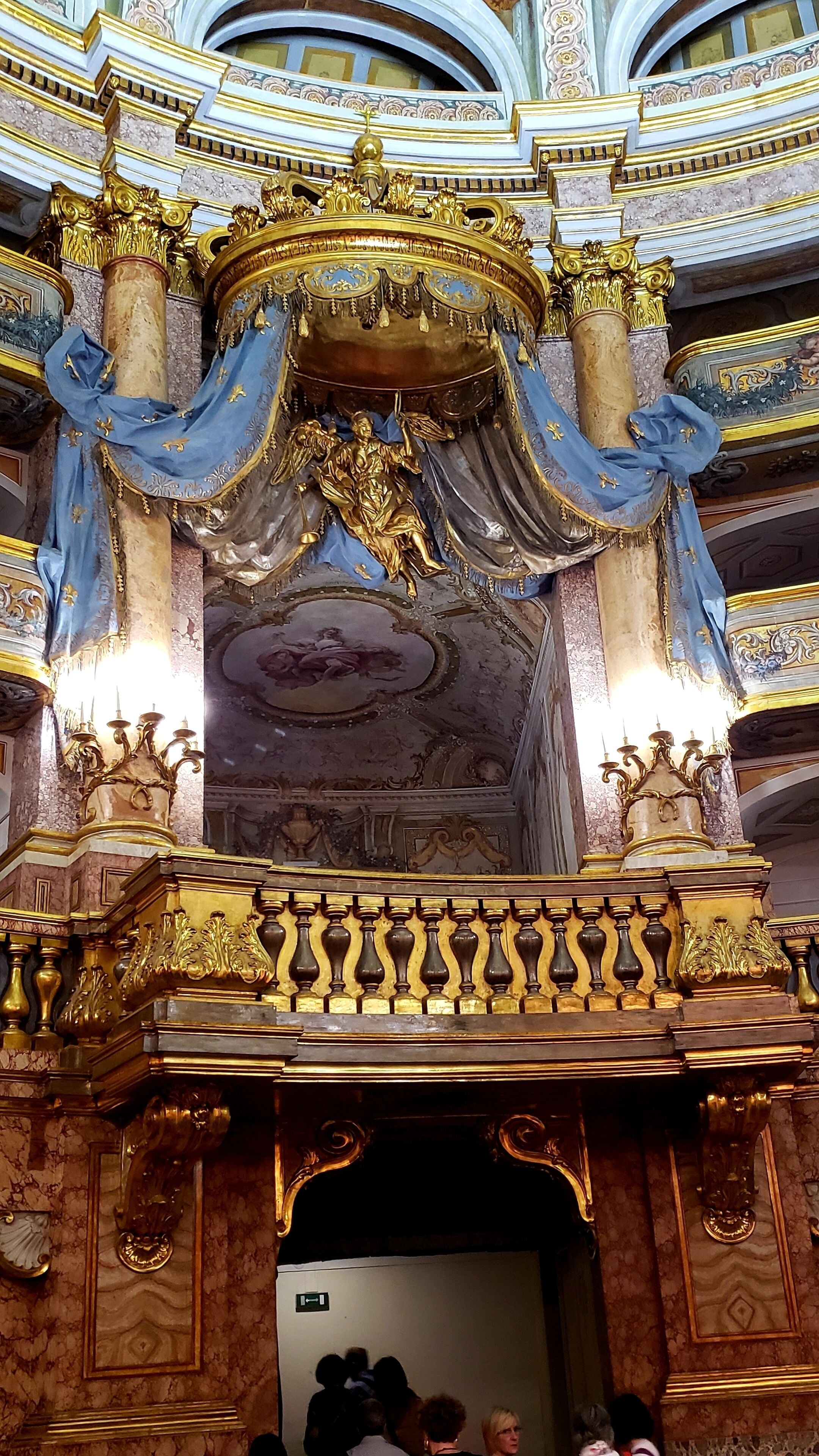 The opera house inside the palace is amazing.  Only wish we could have experienced a concert.