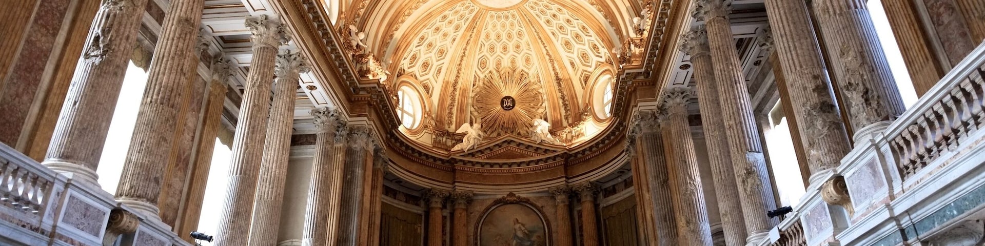 The Royal Palace of Caserta is a former royal residence in Caserta, southern Italy, constructed for the Bourbon kings of Naples. It is one of the largest palaces erected in Europe during the 18th century.