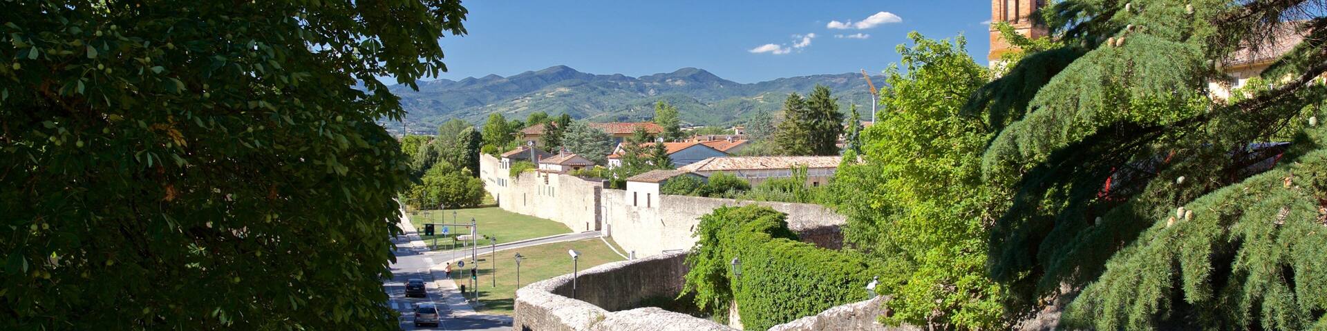Citta di Castello showing landscape views