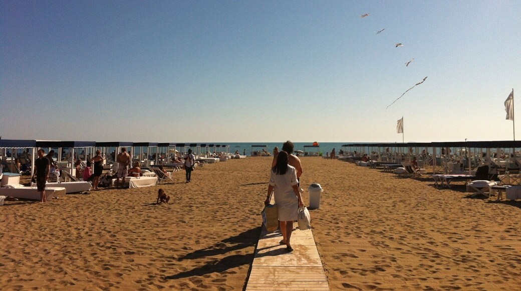 A beautiful day on the Italian Beaches