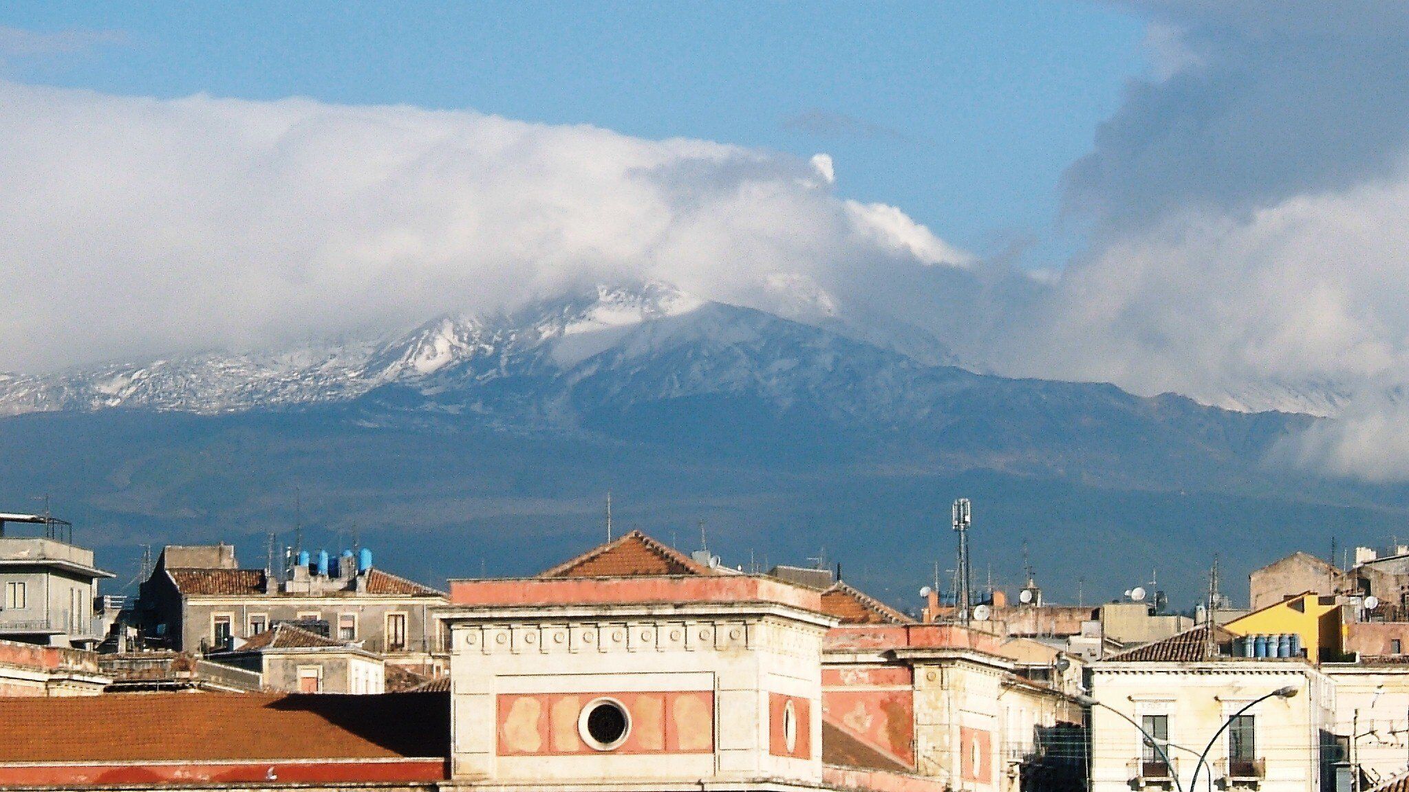 view to mount etna