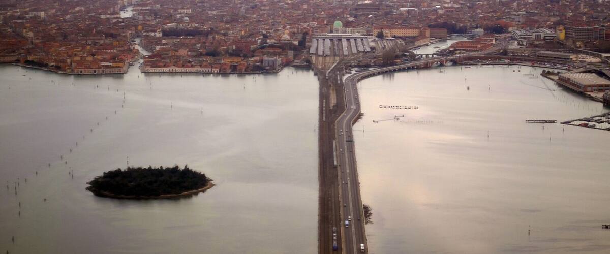 Венеция с высоты птичьего полёта