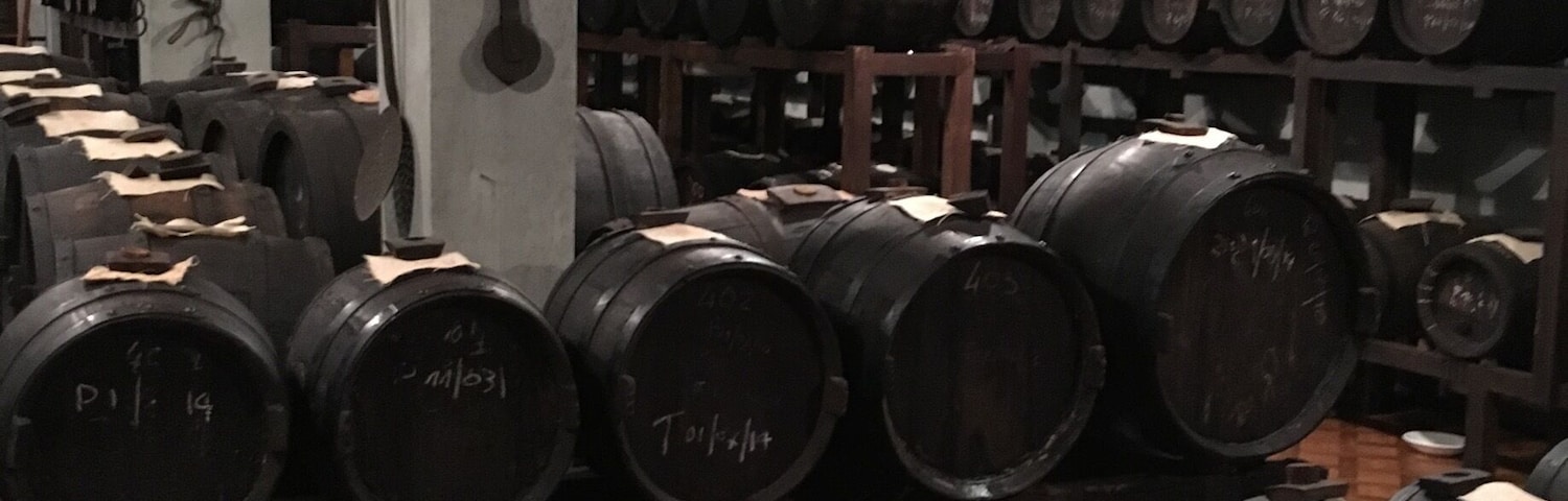 Balsamic vinegar ageing in the barrels in one of oldest producers in Modena.
#merch