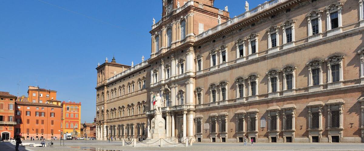 Palazzo Ducale in Piazza Roma, Modena, Italy