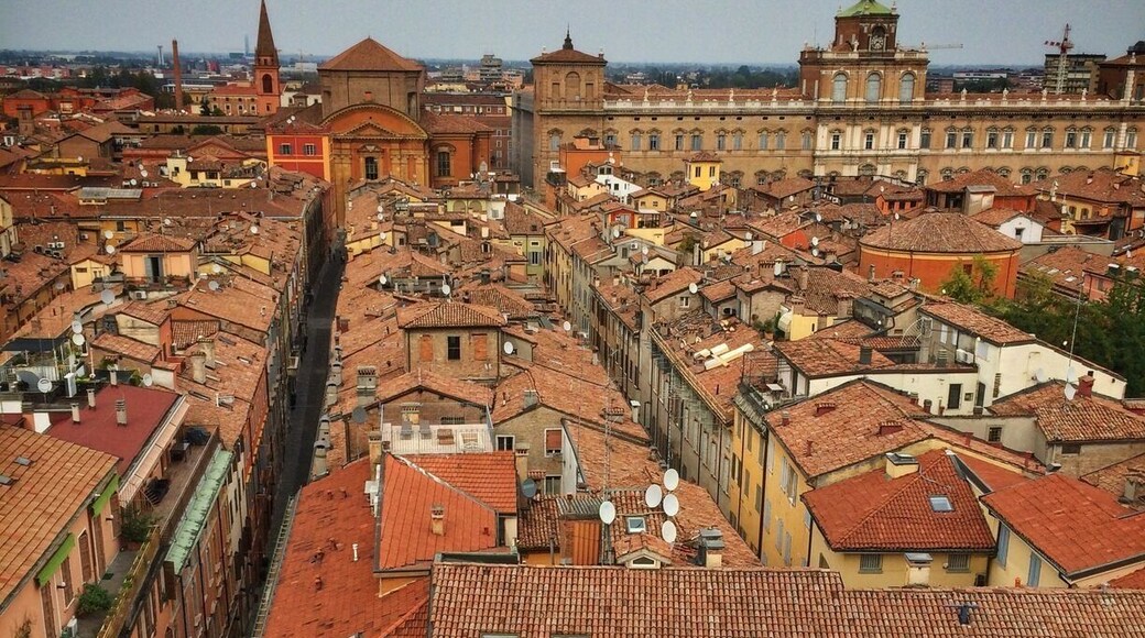 Up the 12th century bell tower for great views of historic Modena.