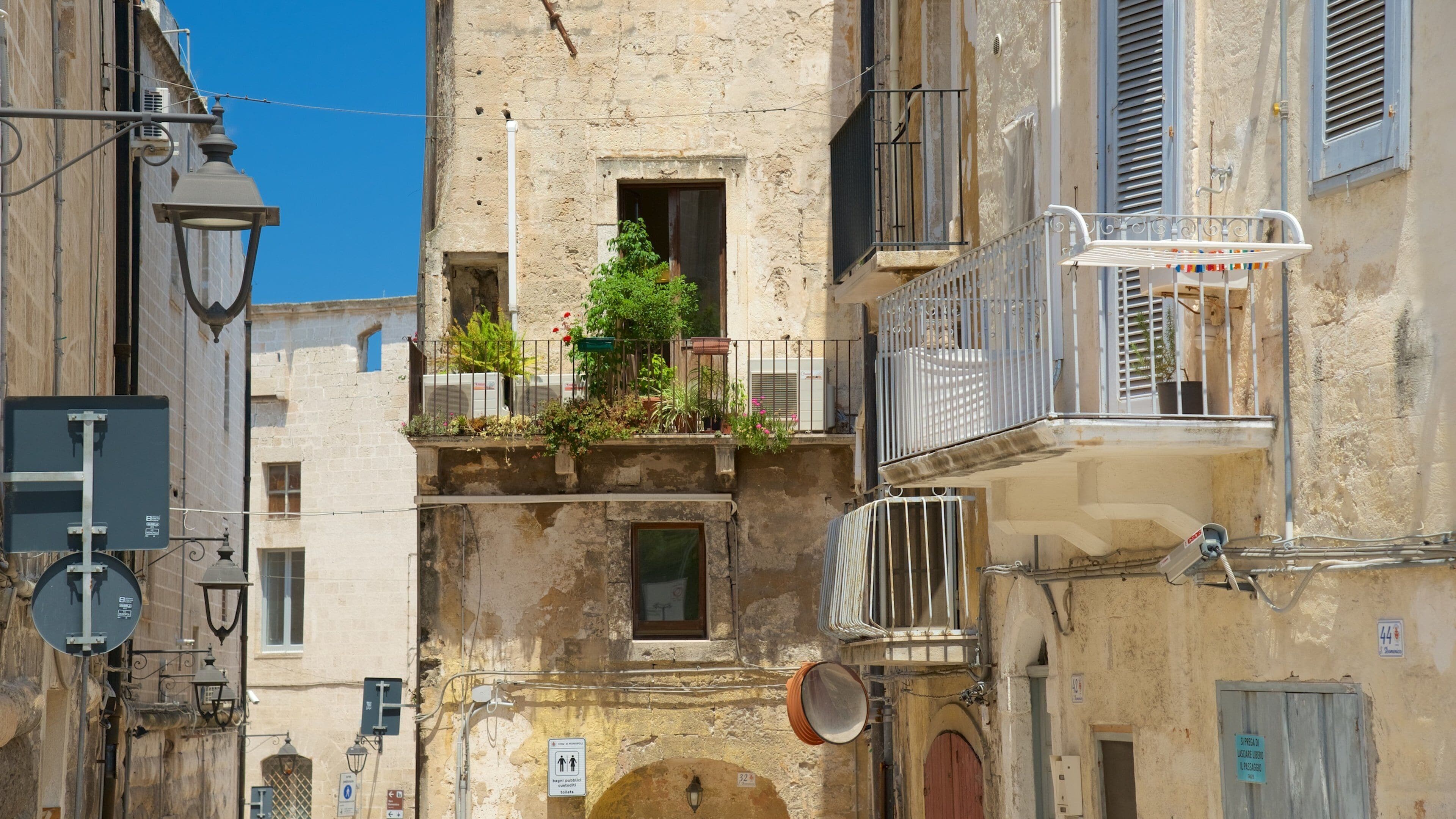 Monopoli mettant en vedette patrimoine architectural