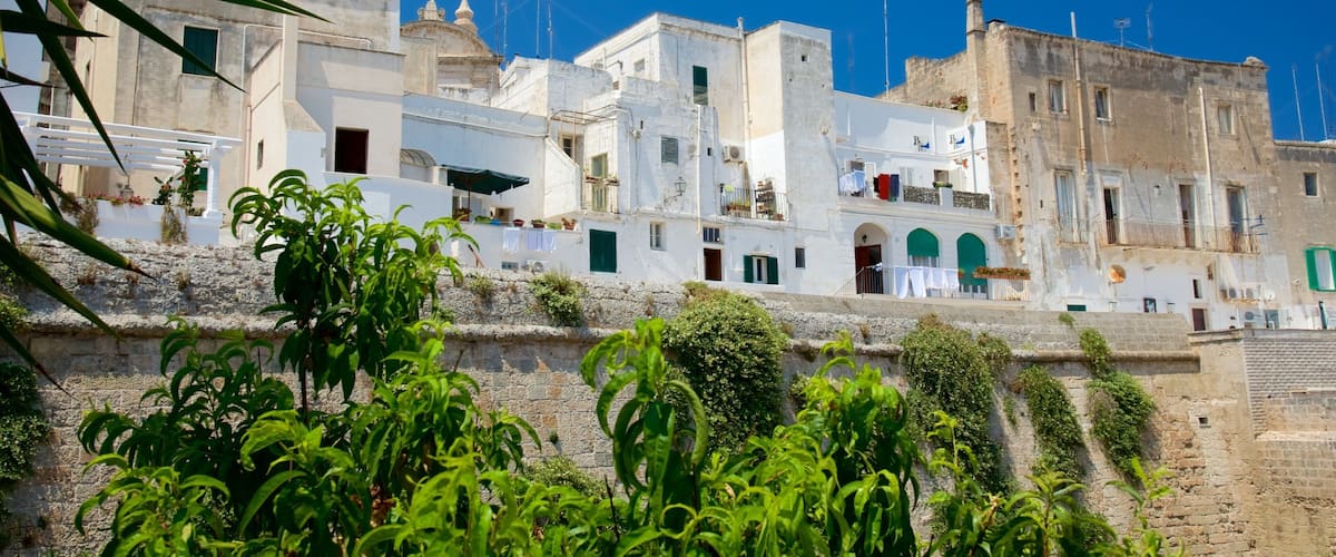 Monopoli featuring a coastal town