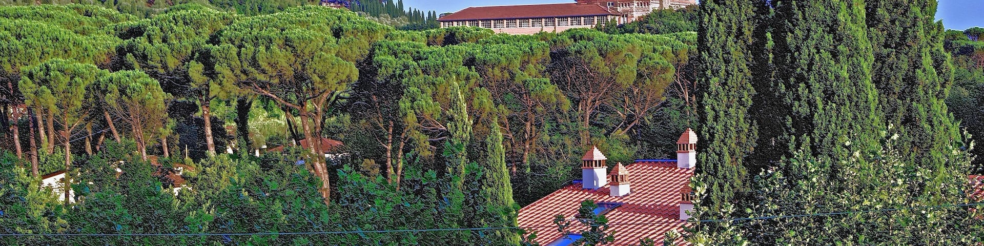 View from The Hotel Michelangelo / Montecatini, Italy
Tuscany