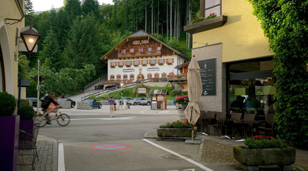 Sankt Wolfgang im Salzkammergut showing heritage elements