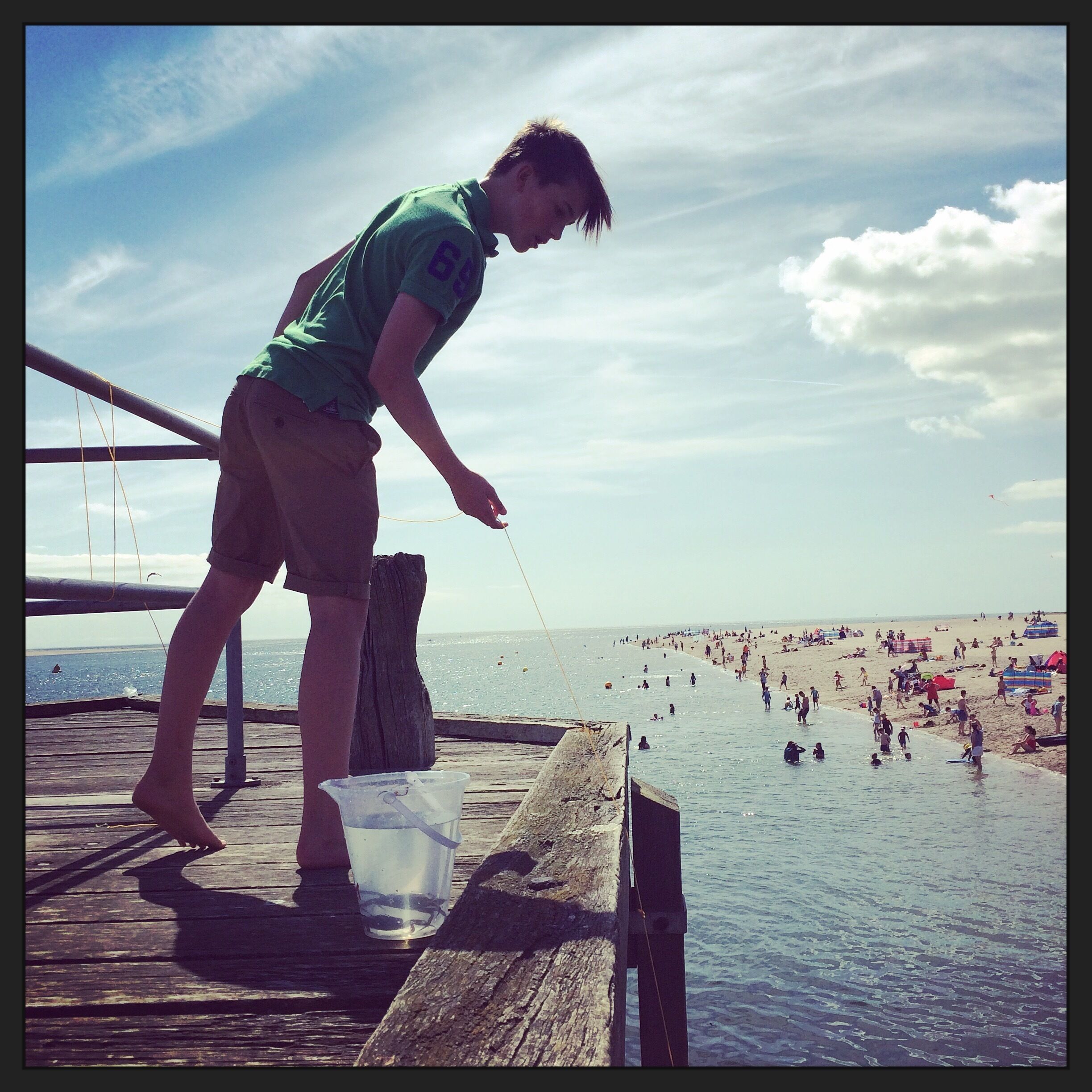 Crabbing in Aberdyfi...  a perfect afternoon!