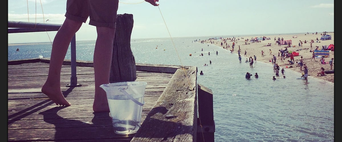 Crabbing in Aberdyfi...  a perfect afternoon!