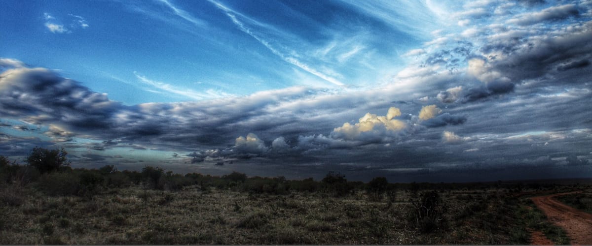 Under African skies.....