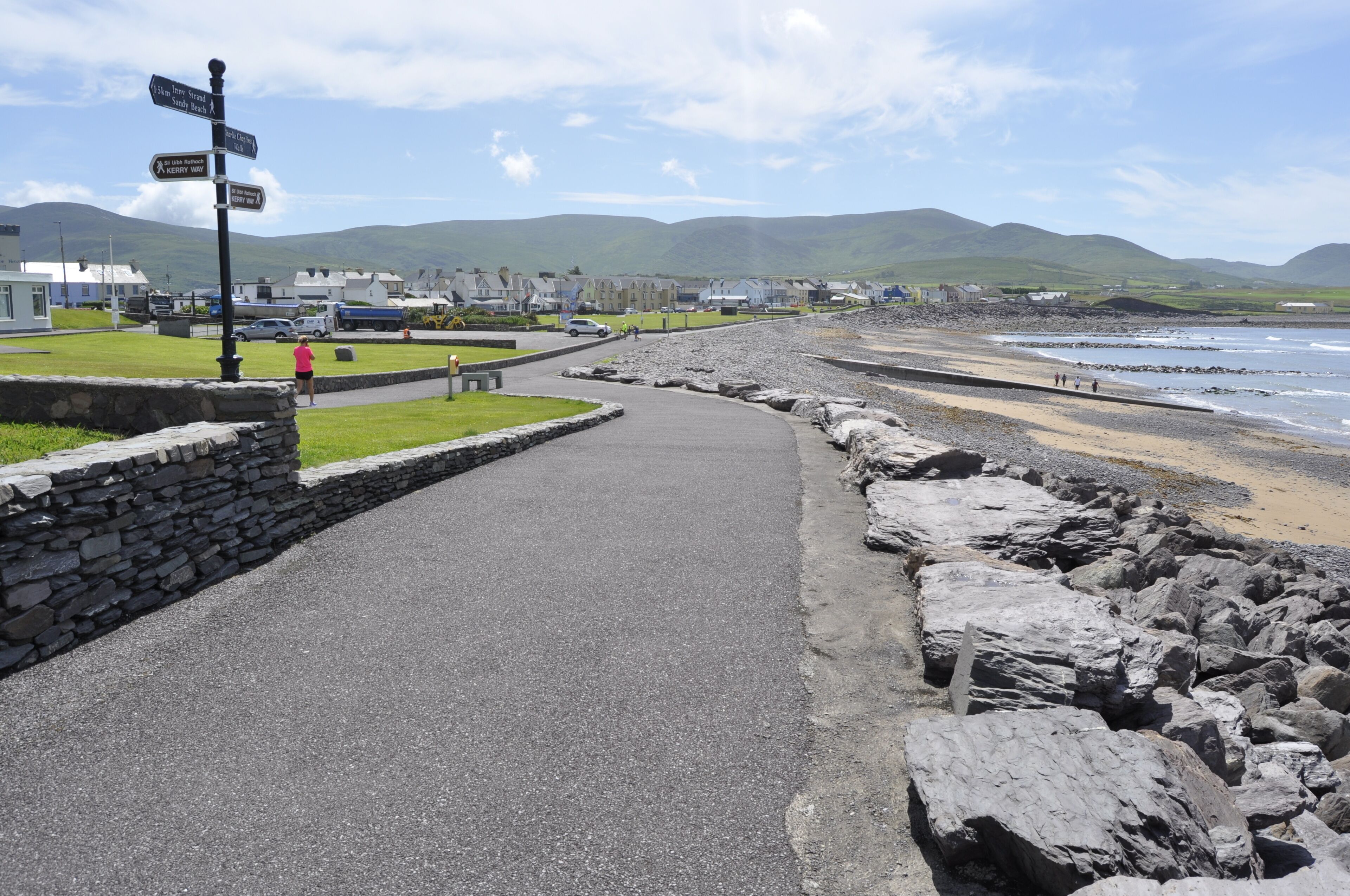 Waterfront in Waterville, Ireland