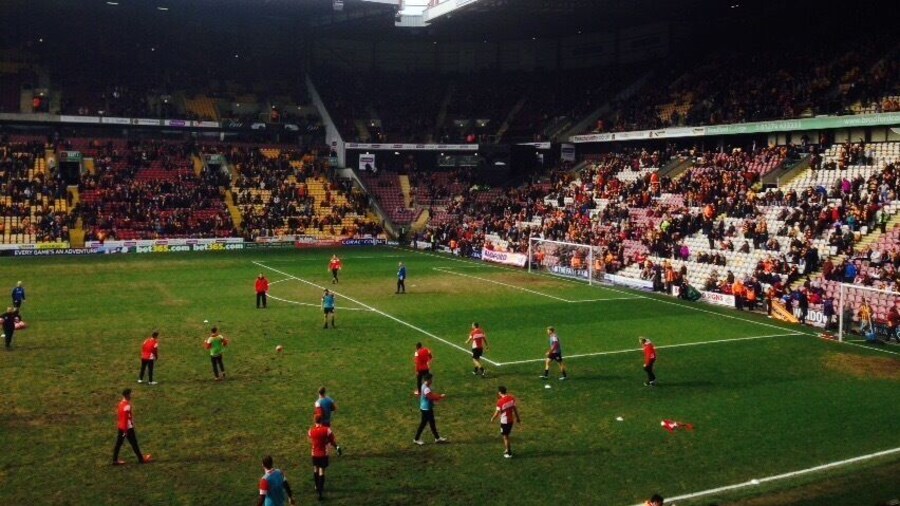 Reading FC played away at Bradford in the FA Cup