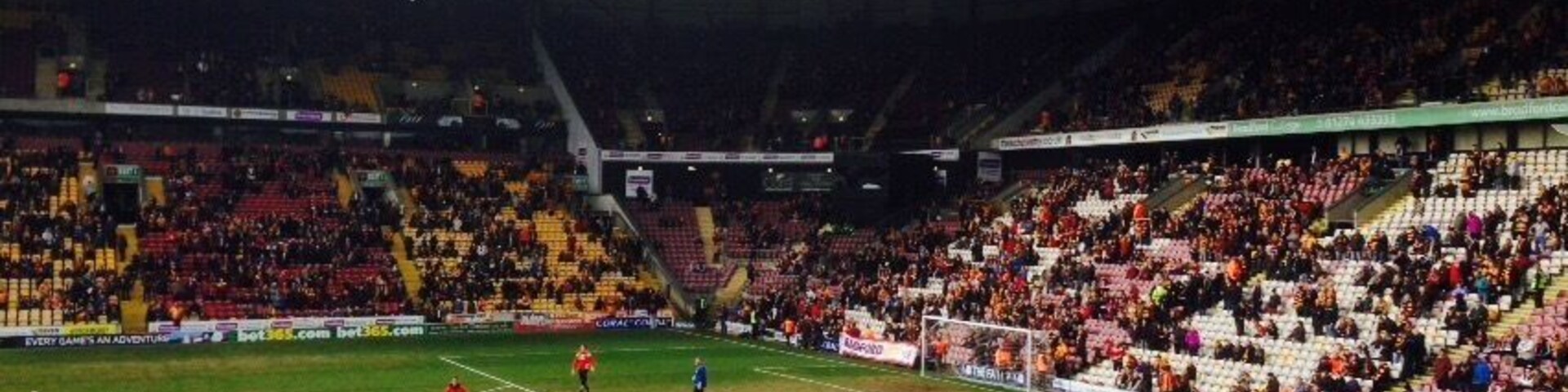 Reading FC played away at Bradford in the FA Cup