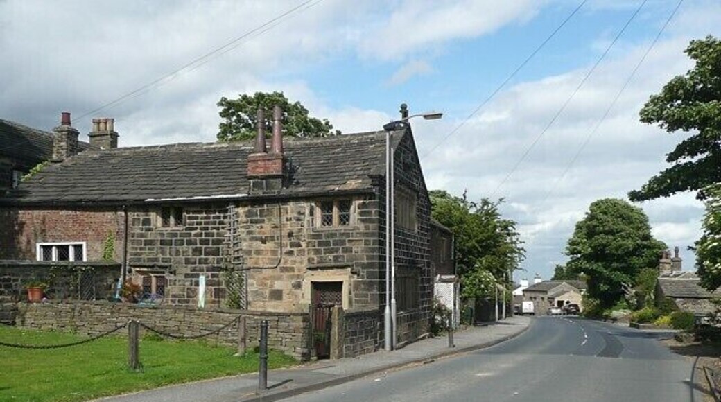 Old house, Tong Lane, Tong Looks to be of the 17C, and altered over the years.