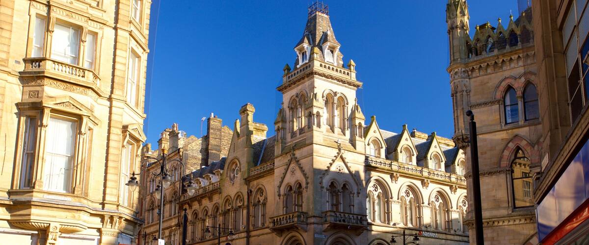 Bradford showing heritage architecture
