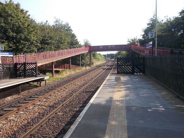 East Garforth Station - Footbridge