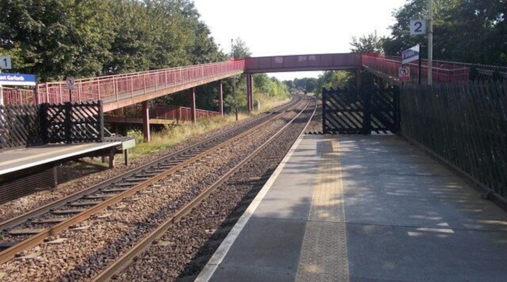 East Garforth Station - Footbridge