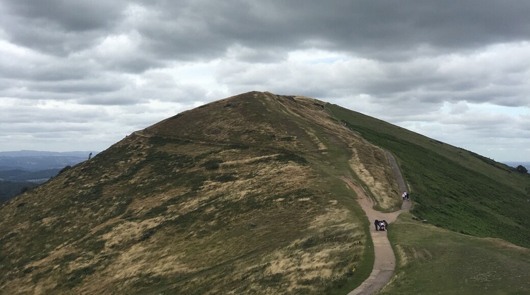 View of the top of the world at Malvern.