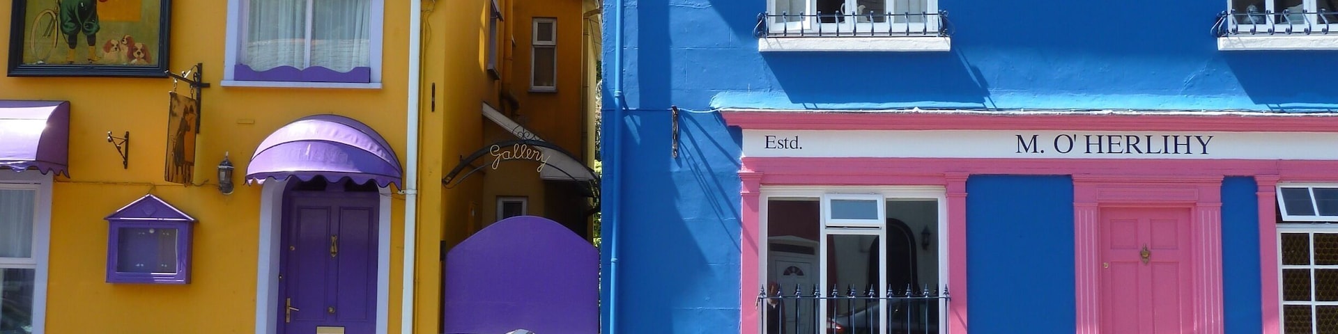 I love the colors of Ireland. The car is a bonus!