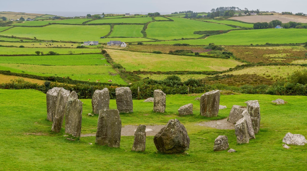 Megalithic Circle of Drombeg, - The Altar of the Druid-, Rosscarbery approximately from the year 150 a. c., Ireland, United Kingdom