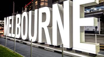 Melbourne, VIC featuring signage