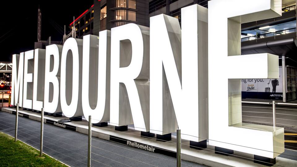 Melbourne, VIC featuring signage