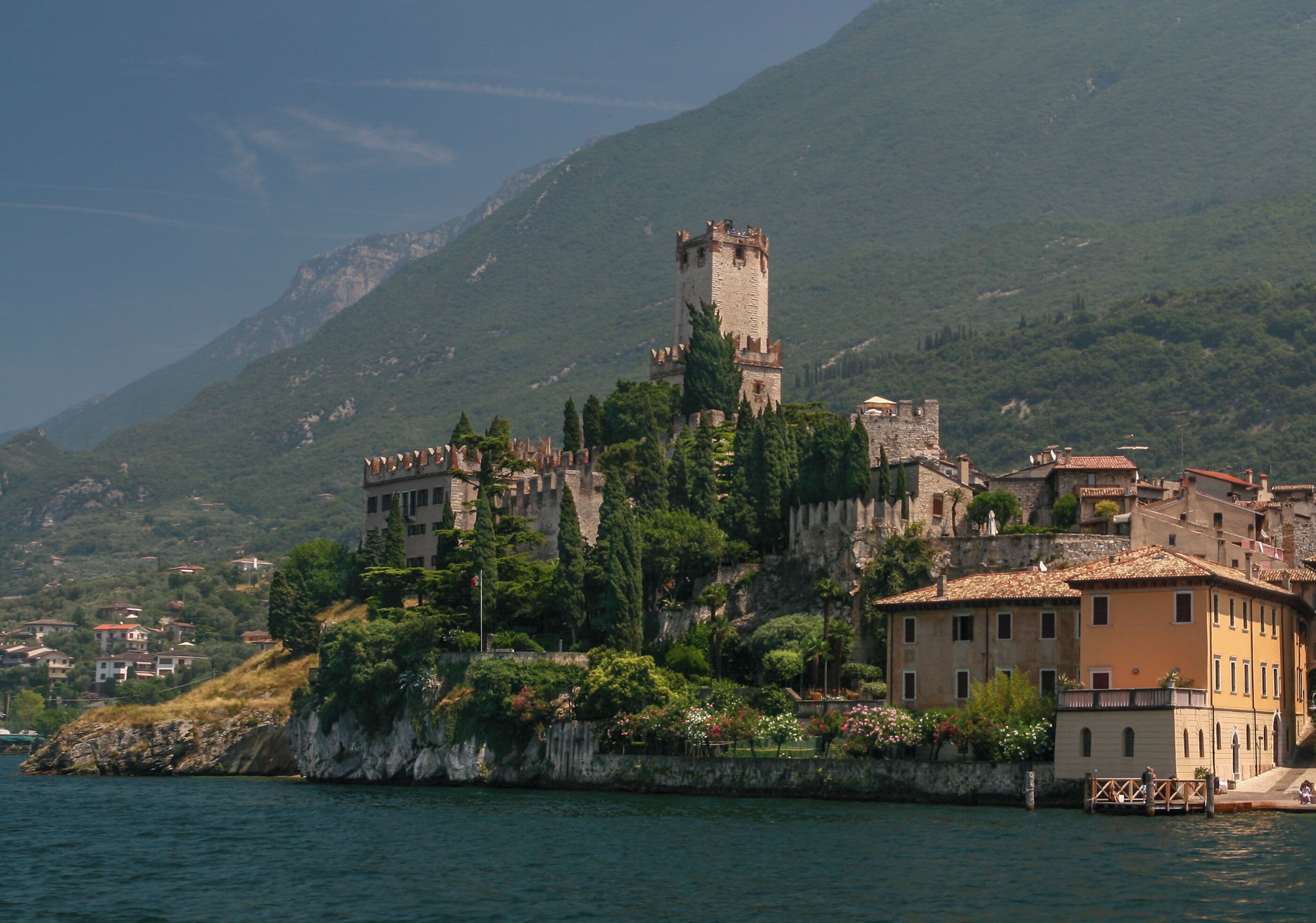 The castle has some lovely views of the surrounding area