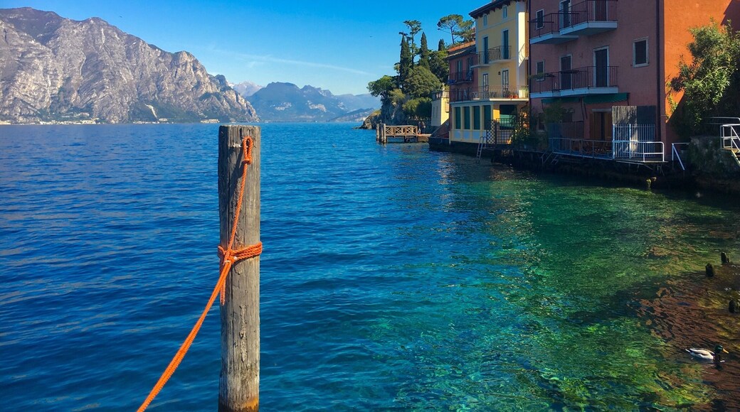 Waterfront of Malcesine, Lake Garda