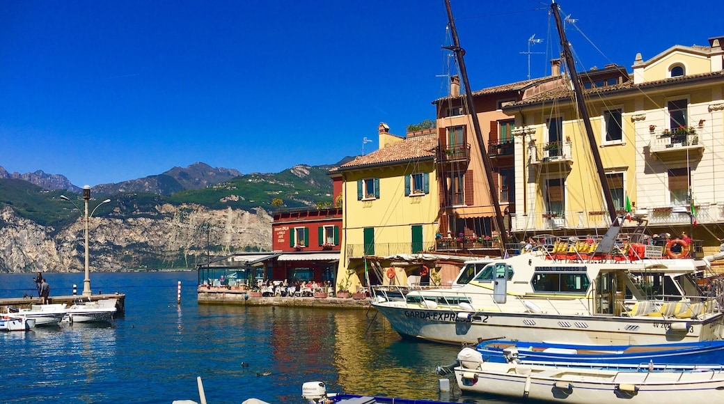 Little harbour of Malcesine, Lake Garda