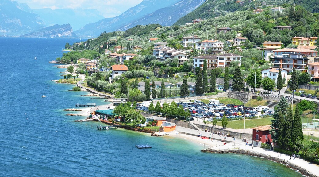 Malcesine - a beautiful relaxed town at lake Garda, Italy