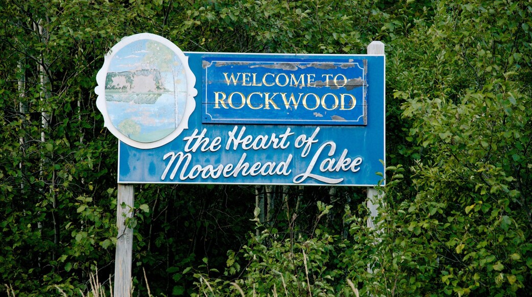 Rockwood featuring signage